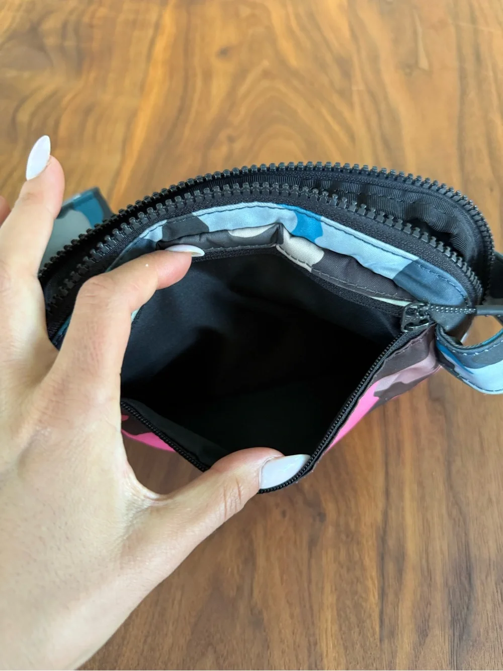 Lululemon Everywhere Belt Bag 1L Blue Camo Crossbody Fanny Pack